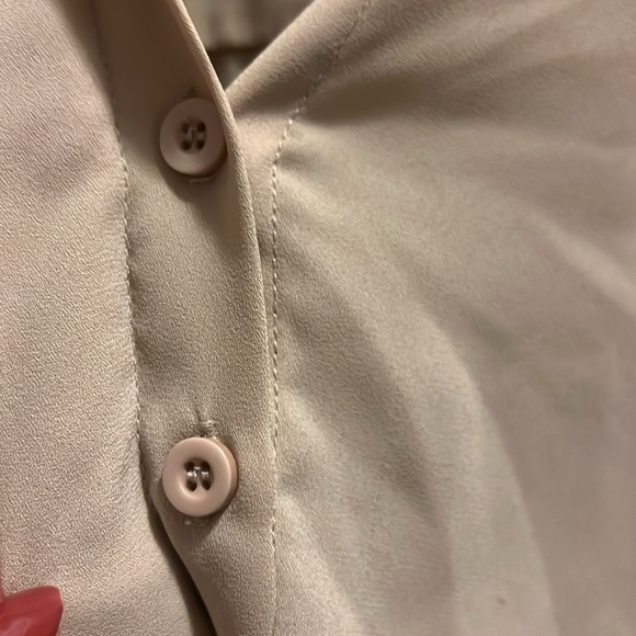 Tan button up shirt - Picture 3 of 3